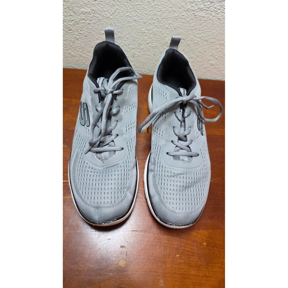 Skechers Summits Quick Getaway Mens 10.5 Gray Sneakers 16890 Athletic Shoes